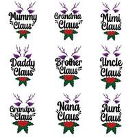 Christmas Bundle Design vector