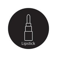 lipstick icon vector