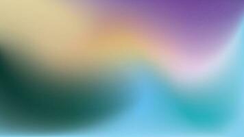 Abstract colorful blurred gradient background with yellow, green, pink, purple and blue color. Vector illustration.