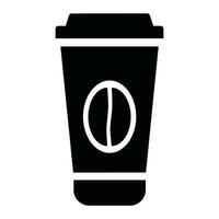 Coffee Icon Silhouette vector