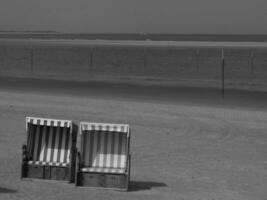 Langeoog island in the north sea photo