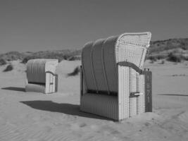 Langeoog island in the north sea photo