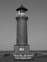 the island of Langeoog in germany photo