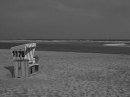 el isla de langeoog en Alemania foto