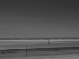 the island of Langeoog in germany photo