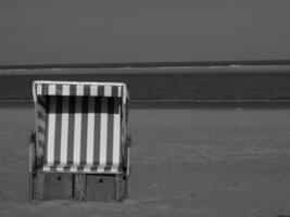 verano hora a el alemán norte mar foto