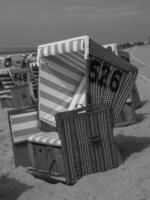 summer holidays at the german north sea photo