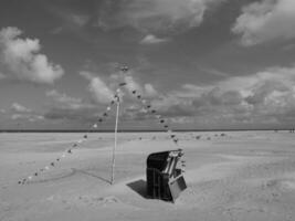 summer holidays at the german north sea photo