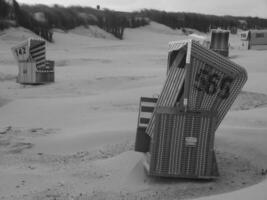 Langeoog island in germany photo