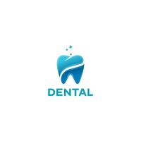 logo dental design vector modern graphic