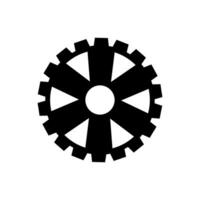 Gear Icon Vector. Engineering illustration sign. Cogwheel symbol. Settings logo. vector