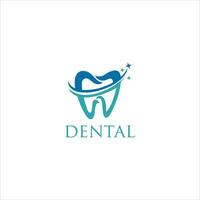 diseño de logotipo de clínica dental dentista logo diente abstracto lineal dentista estomatología vector