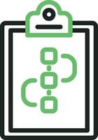 Workflow Icon Image. vector