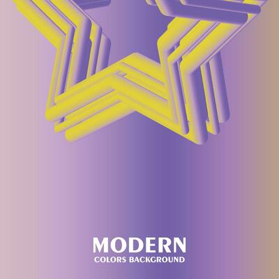 Abstract background with gradient effect. Modern colorful flow poster. Wave Liquid shape.