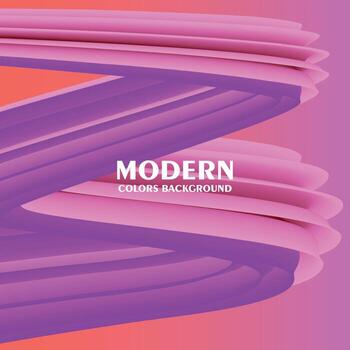 Abstract background with gradient effect. Modern colorful flow poster. Wave Liquid shape. vector