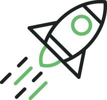 Rocket Icon Image. vector