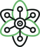 Tiger Lily Icon Image. vector