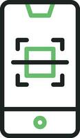 Scan Icon Image. vector