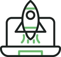 Startup Icon Image. vector