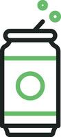 Soft Drink Icon Image. vector