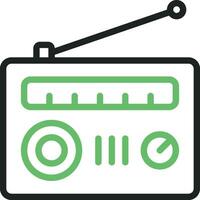 Radio Icon Image. vector