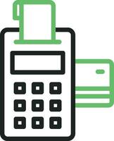 Payment Terminal Icon Image. vector