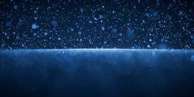 brillante partículas, resumen polvo de estrellas fondo, 3d representación. foto