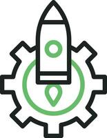 Launch Optimization Icon Image. vector