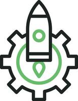 Launch Optimization Icon Image. vector