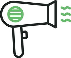 Hair Dryer Icon Image. vector