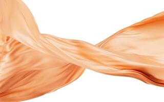 Smooth wave cloth background, 3d rendering. photo