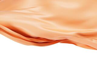 Smooth wave cloth background, 3d rendering. photo