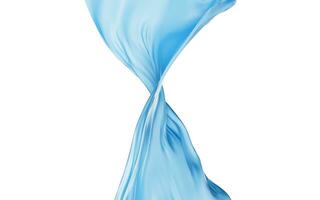 Smooth wave cloth background, 3d rendering. photo