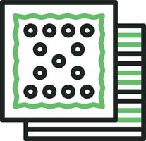 Fabric Icon Image. vector