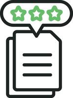 Document Review Icon Image. vector