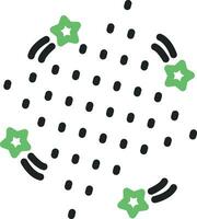 Dots Icon Image. vector