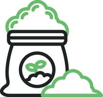 Compost Icon Image. vector