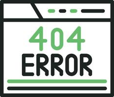 404 Error Icon Image. vector