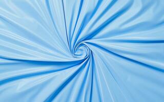 Soft cloth with rotating shape, 3d rendering. photo