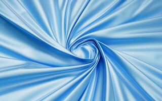 Soft cloth with rotating shape, 3d rendering. photo