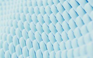 Wave cloth with microscopic detail, 3d rendering. photo