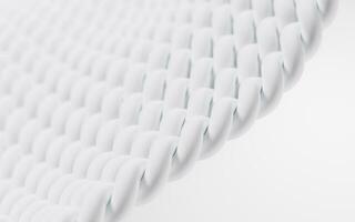 Wave cloth with microscopic detail, 3d rendering. photo