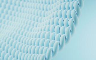 Wave cloth with microscopic detail, 3d rendering. photo