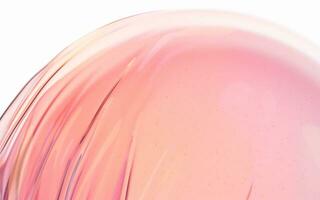 Gradient transparent cloth background, 3d rendering. photo