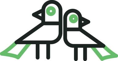 Birds Icon Image. vector