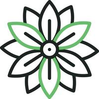 Aster Icon Image. vector