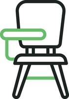 Armchair Icon Image. vector