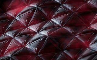 Abstract triangle shape geometry, 3d rendering. photo