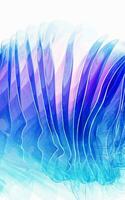 Gradient multilayer glass background, 3d rendering. photo