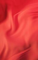 Flowing red cloth background, 3d rendering. photo